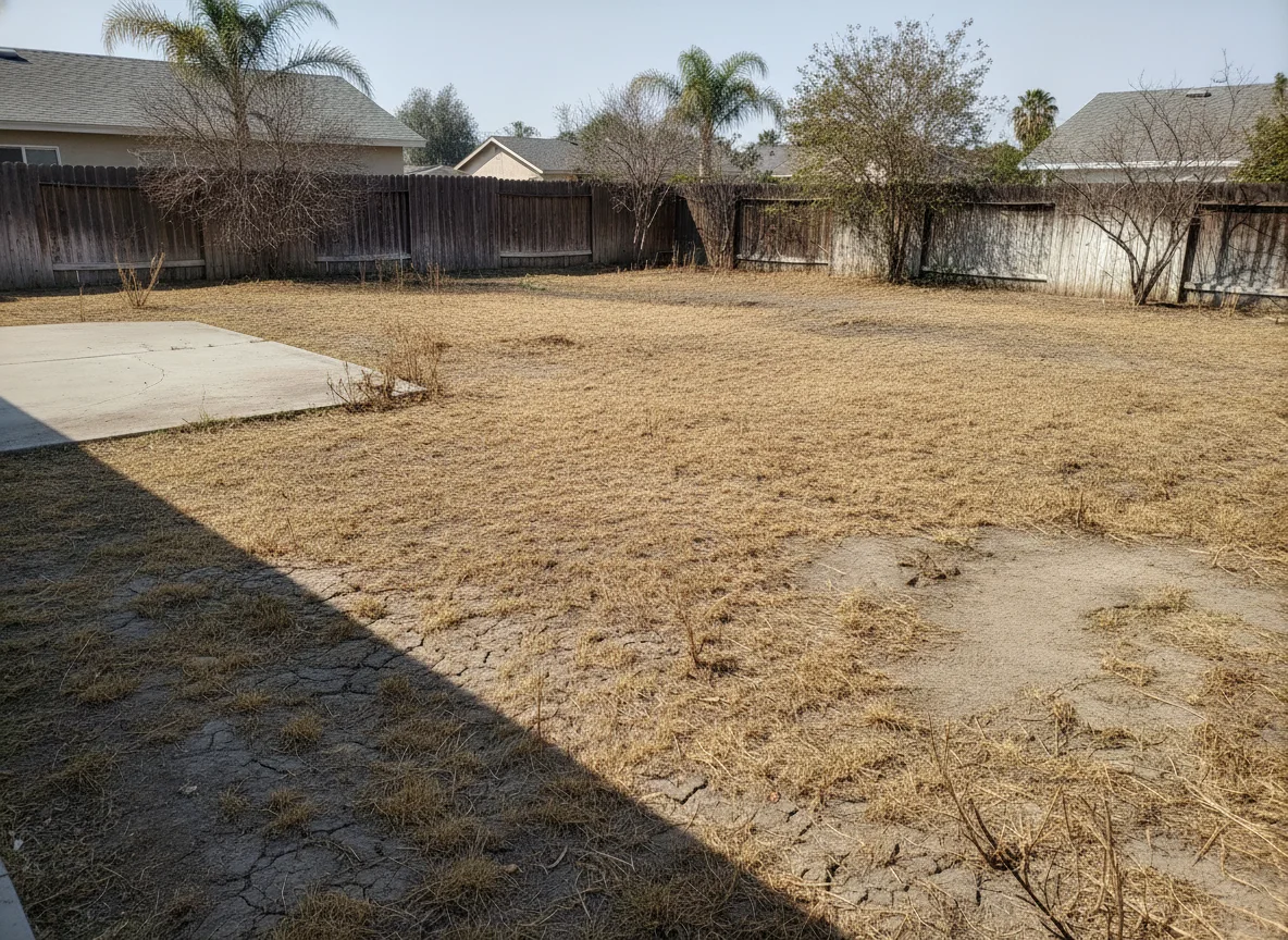 Irvine Backyard Transformation - Before